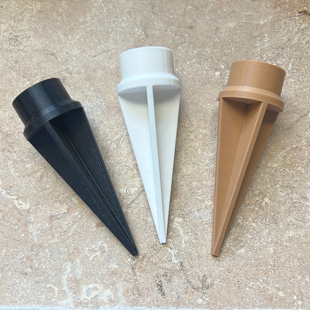 Plvntly Pole Mount 2” Mini Base Stake