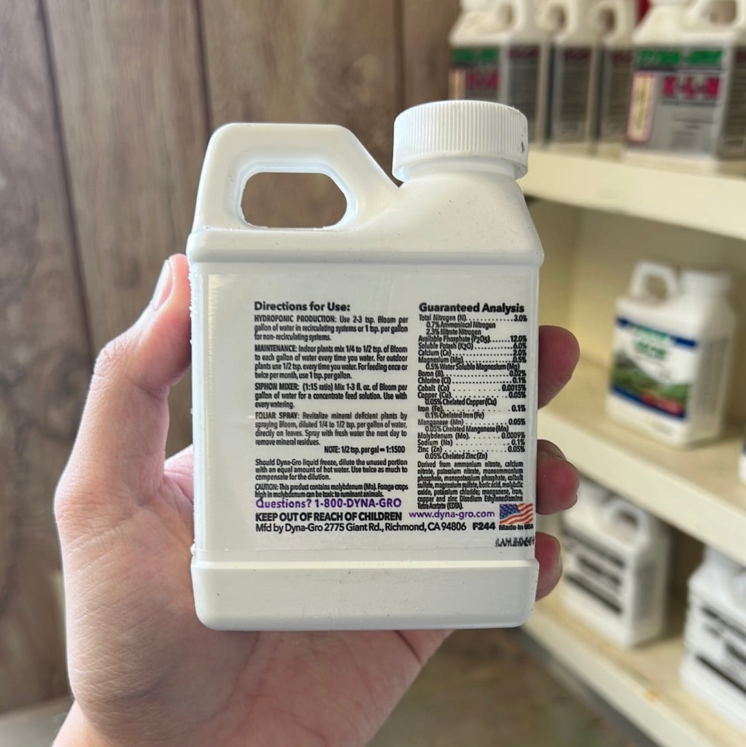 Dyna-Gro Bloom Liquid Plant Food 3-12-6